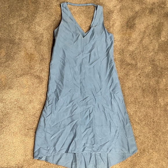 Enza Costa Silk Sleeveless Slip Midi Dress - Picture 2 of 9